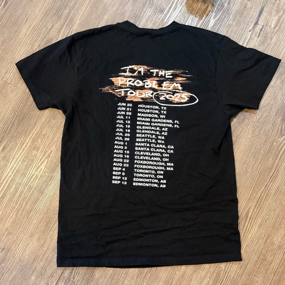 Morgan Wallen 2025 I’m the Problem Concert Tour Graphic Tee Women’s T-shirt Sz L - Picture 3 of 6